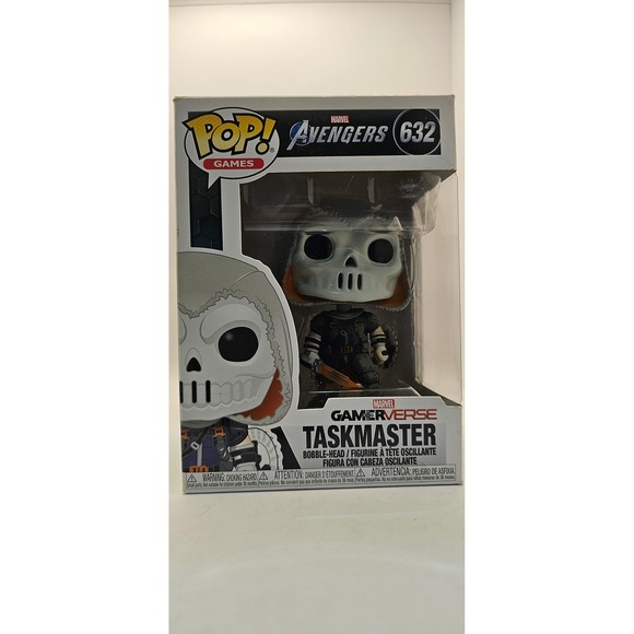 Funko‎ POP! Marvel Avengers Taskmaster Gamerverse Bobble-Head Figure #632 - Picture 1 of 7